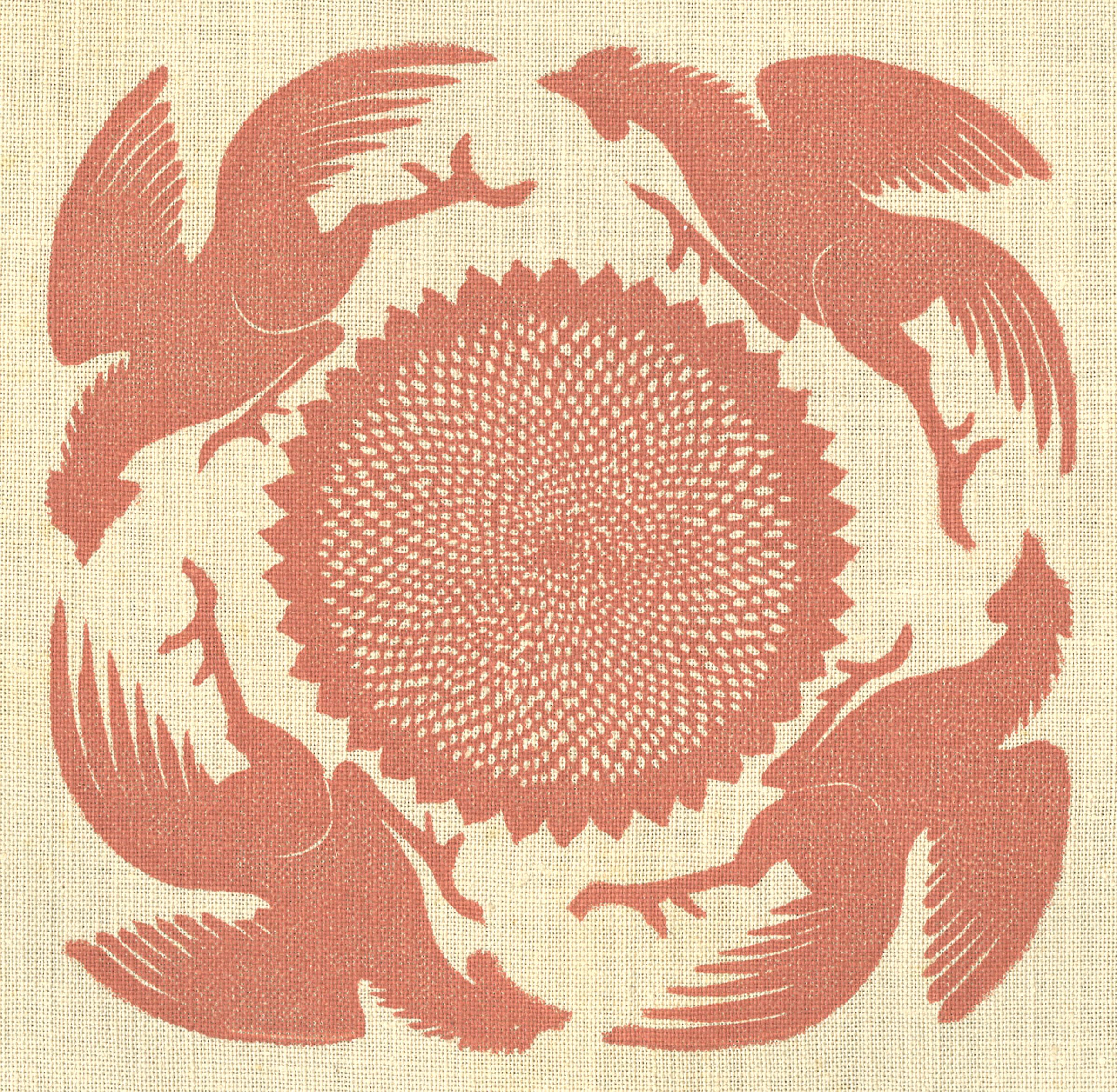 Roosters and Sunflowers